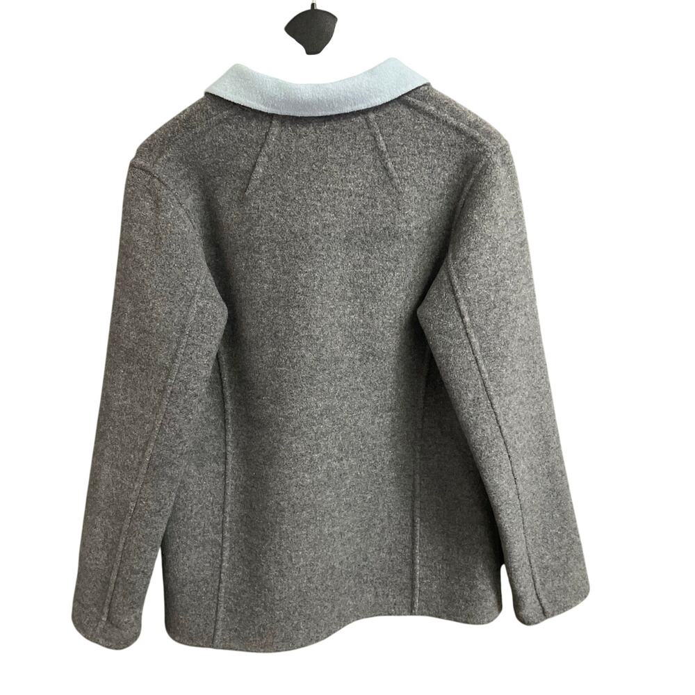 Pendleton Reversible Wool Blend Button Up Short C… - image 5